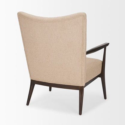 Mercana - Argent Beige Boucle Accent Chair - 70426 view 5