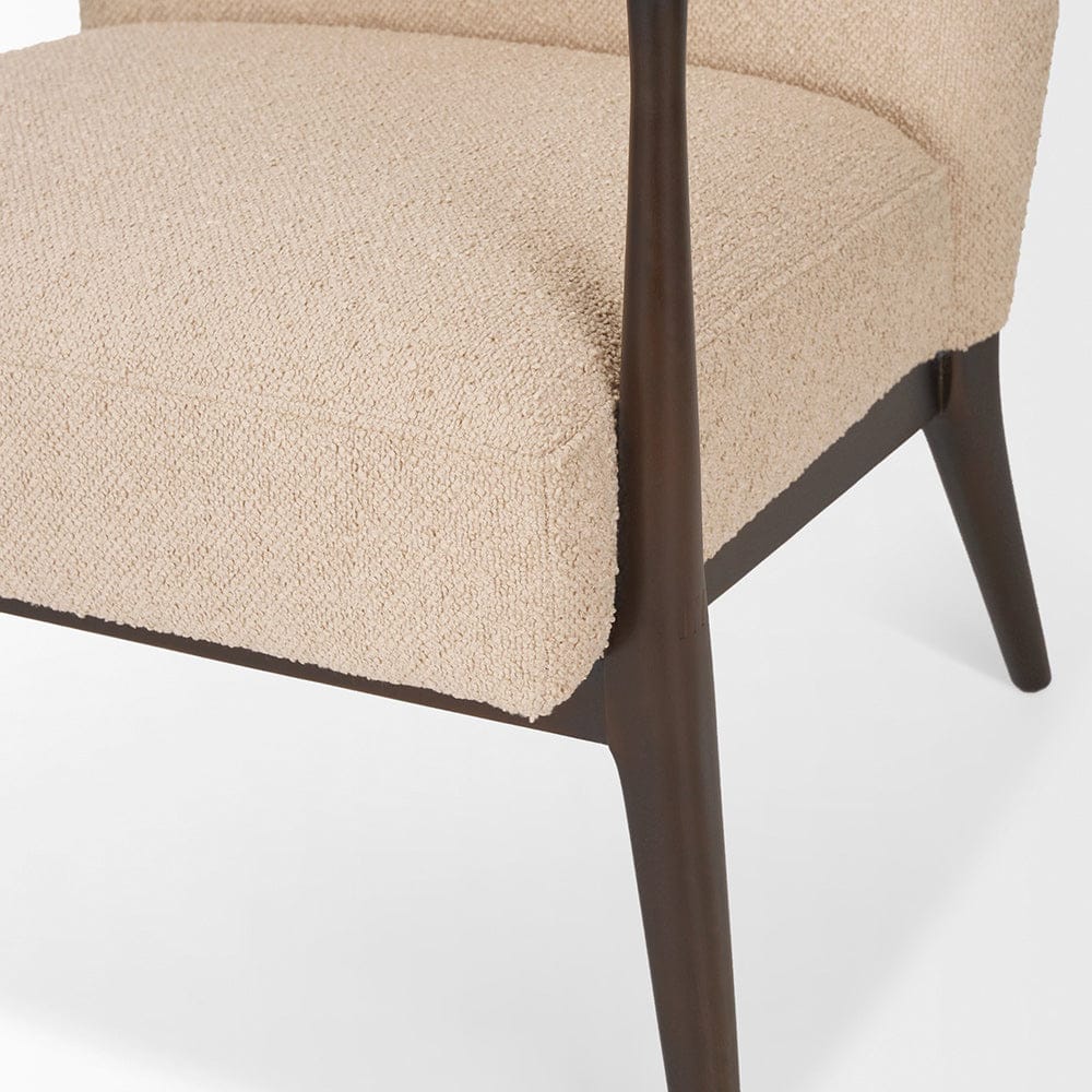 Mercana - Argent Beige Boucle Accent Chair - 70426 view 9