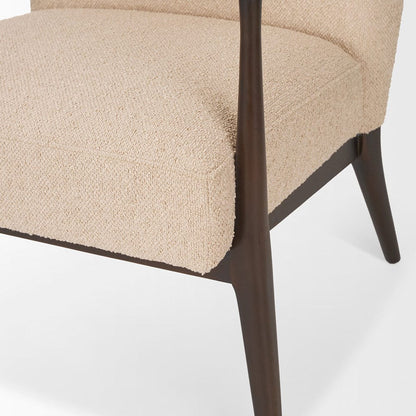 Mercana - Argent Beige Boucle Accent Chair - 70426 view 9