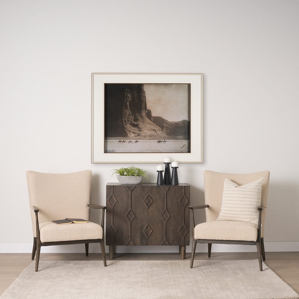 Mercana - Argent Beige Boucle Accent Chair - 70426 view 11
