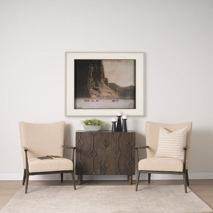 Mercana - Argent Beige Boucle Accent Chair - 70426 view 11