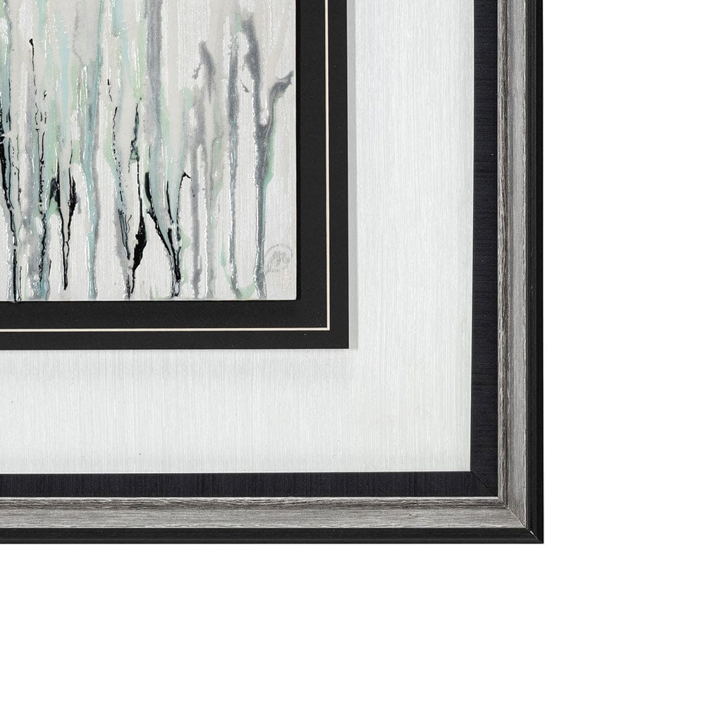 Mercana - Argentiferous by Studio M a handmade Original Framed Artwork under Glass - 12992 view 3