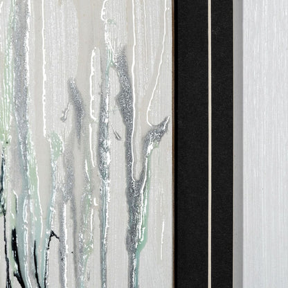 Mercana - Argentiferous by Studio M a handmade Original Framed Artwork under Glass - 12992 view 5