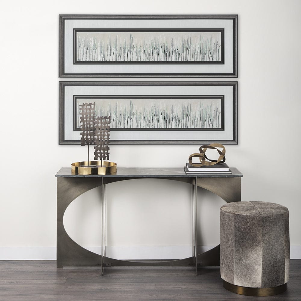 Mercana - Argentiferous by Studio M a handmade Original Framed Artwork under Glass - 12992 view 7