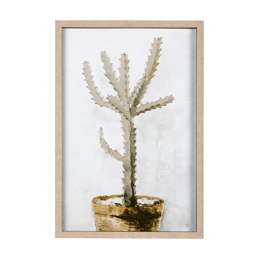 Mercana - Arid Solitude I by Mercana Studio a Hand Embellished Textured Framed Art Print Matted under Glass - 14497 view 1