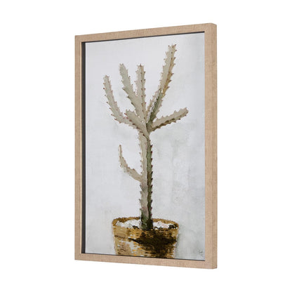 Mercana - Arid Solitude I by Mercana Studio a Hand Embellished Textured Framed Art Print Matted under Glass - 14497 view 2