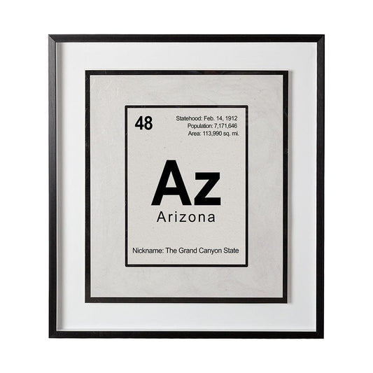 Mercana - Arizona by Glartlab a Hand Embellished Textured Framed Art Print Matted under Glass - 13225 view 1