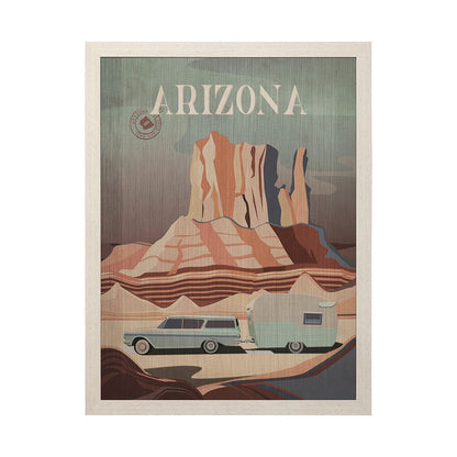 Mercana - Arizona Go USA L by Mercana Studio a Hand Embellished Decograph Framed Art Print - 13585 view 1