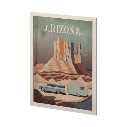 Mercana - Arizona Go USA L by Mercana Studio a Hand Embellished Decograph Framed Art Print - 13585 view 2