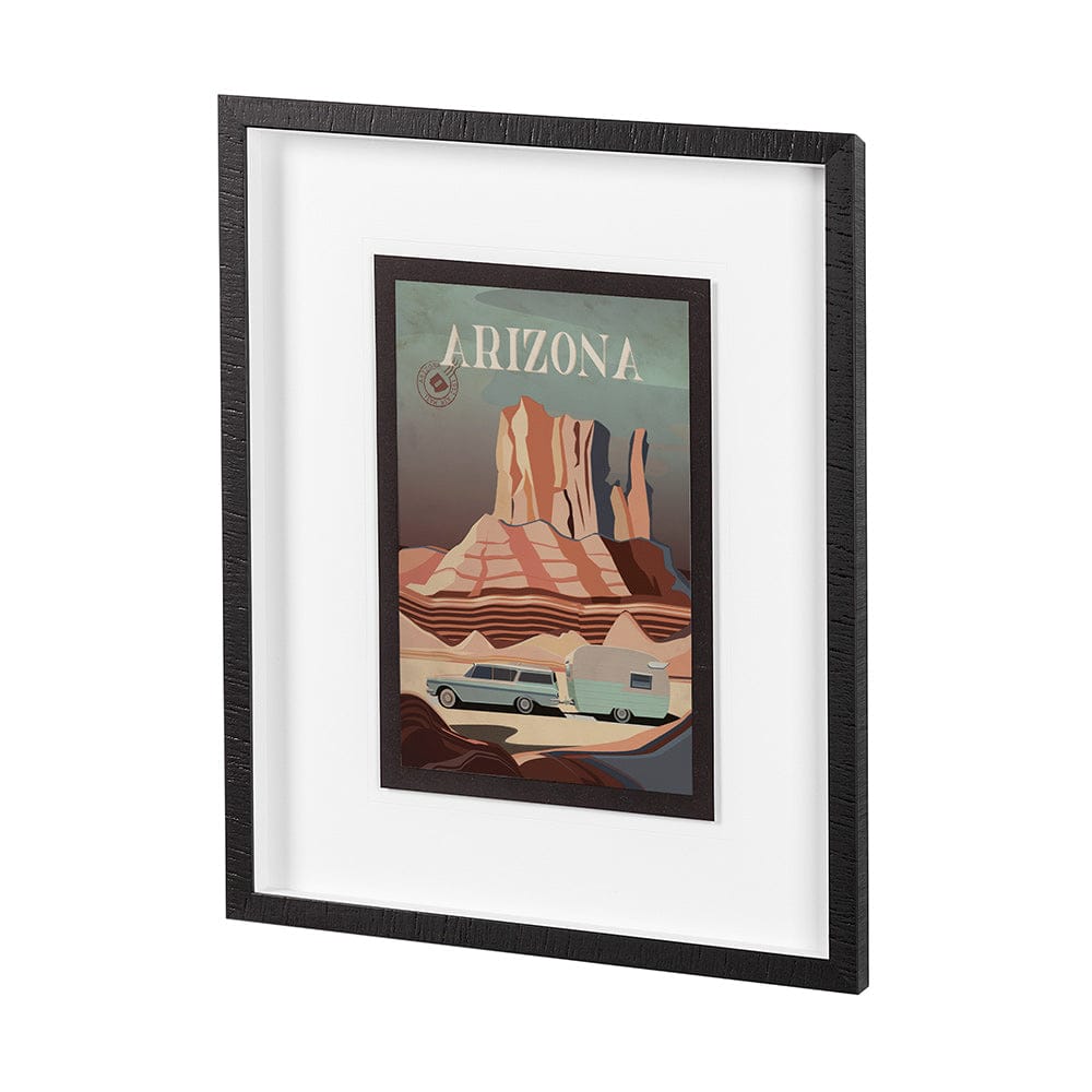 Mercana - Arizona Go USA M by Mercana Studio a Framed Art Print Matted under Glass - 13502 view 2