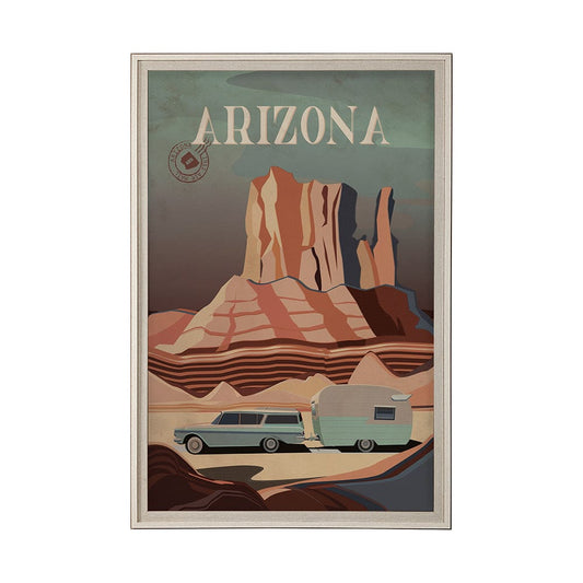Mercana - Arizona Go USA XL by Mercana Studio a Hand Embellished Decograph Framed Art Print under Glass - 13498 view 1