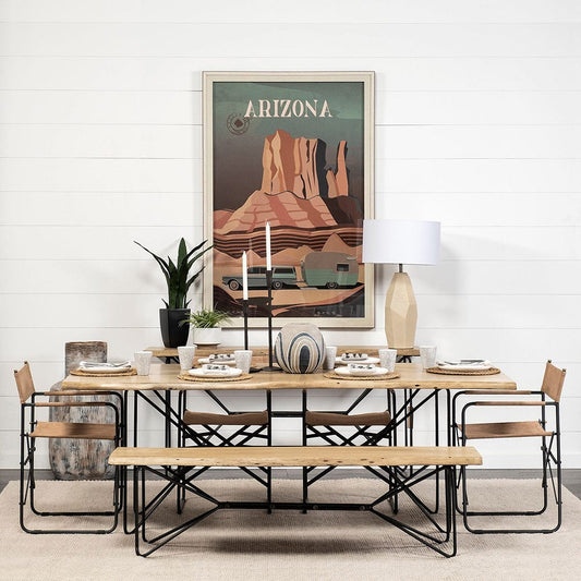 Mercana - Arizona Go USA XL by Mercana Studio a Hand Embellished Decograph Framed Art Print under Glass - 13498 view 2