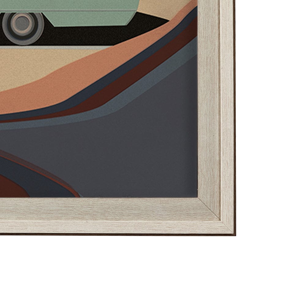 Mercana - Arizona Go USA XL by Mercana Studio a Hand Embellished Decograph Framed Art Print under Glass - 13498 view 4