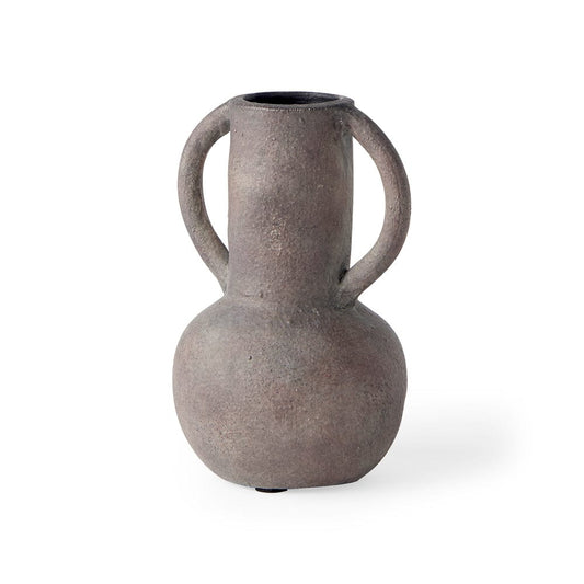 Mercana - Armani 6.7H Brown-Gray Double Ear Vase - 70077 view 1