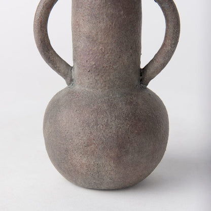 Mercana - Armani 6.7H Brown-Gray Double Ear Vase - 70077 view 8