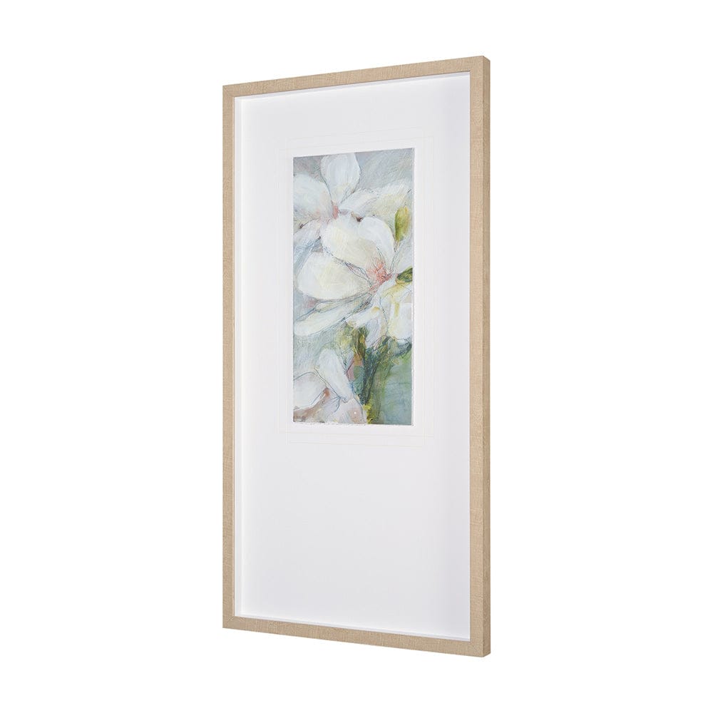 Mercana - Aromatic Magnolia by Mercana Studio a Hand Embellished Framed Art Print Matted under Glass - 15637 view 2