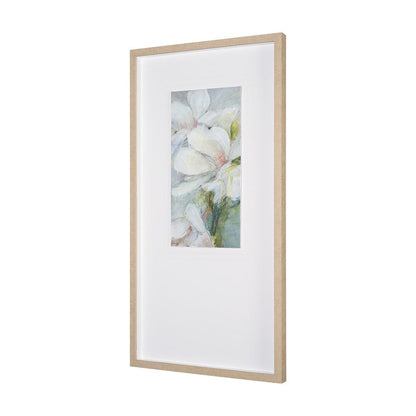 Mercana - Aromatic Magnolia by Mercana Studio a Hand Embellished Framed Art Print Matted under Glass - 15637 view 2