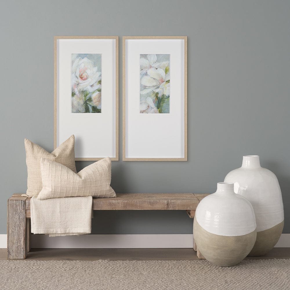Mercana - Aromatic Magnolia by Mercana Studio a Hand Embellished Framed Art Print Matted under Glass - 15637 view 8