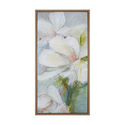 Mercana - Aromatic Magnolia by Mercana Studio a Hand Embellished Textured Framed Canvas - 102650-FL view 1