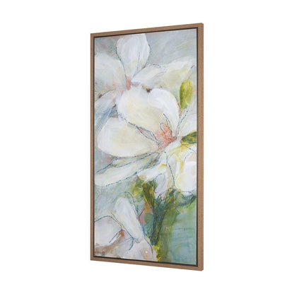 Mercana - Aromatic Magnolia by Mercana Studio a Hand Embellished Textured Framed Canvas - 102650-FL view 2