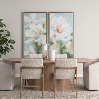 Mercana - Aromatic Magnolia by Mercana Studio a Hand Embellished Textured Framed Canvas - 102650-FL view 8