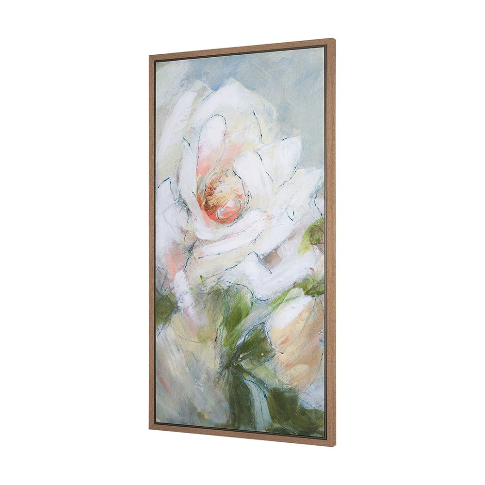Mercana - Aromatic Rose by Mercana Studio a Hand Embellished Textured Framed Canvas - 102651-FL view 2