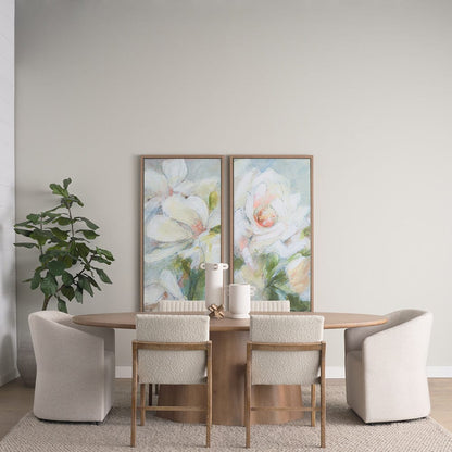 Mercana - Aromatic Rose by Mercana Studio a Hand Embellished Textured Framed Canvas - 102651-FL view 8
