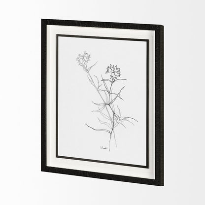 Mercana - Arrangement II by Hiraki a Framed Art Print Matted under Glass - 13450 view 3