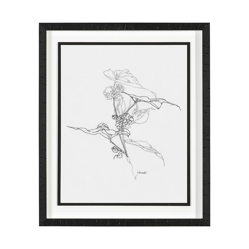 Mercana - Arrangement III by Hiraki a Framed Art Print Matted under Glass - 13451 view 1