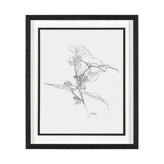 Mercana - Arrangement III by Hiraki a Framed Art Print Matted under Glass - 13451 view 1