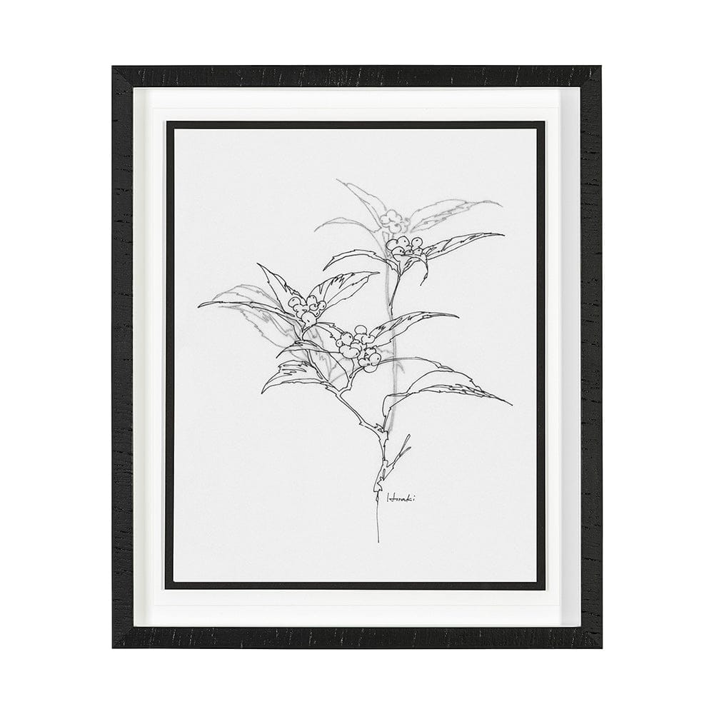 Mercana - Arrangement IV by Hiraki a Framed Art Print Matted under Glass - 13452 view 1