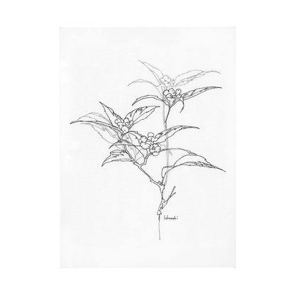 Mercana - Arrangement IV by Hiraki a Hand Embellished Textured Canvas - 101823-L view 1
