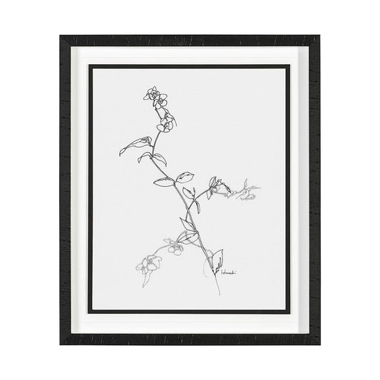 Mercana - Arrangement V by Hiraki a Framed Art Print Matted under Glass - 13453 view 1