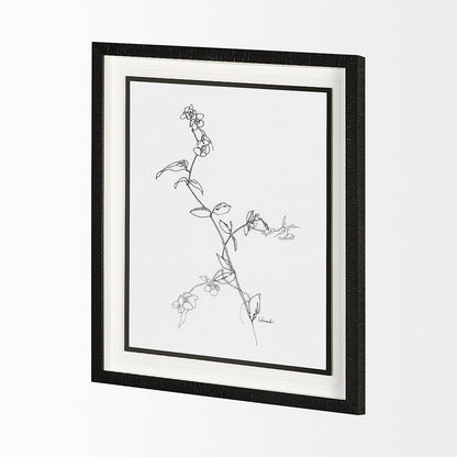 Mercana - Arrangement V by Hiraki a Framed Art Print Matted under Glass - 13453 view 3