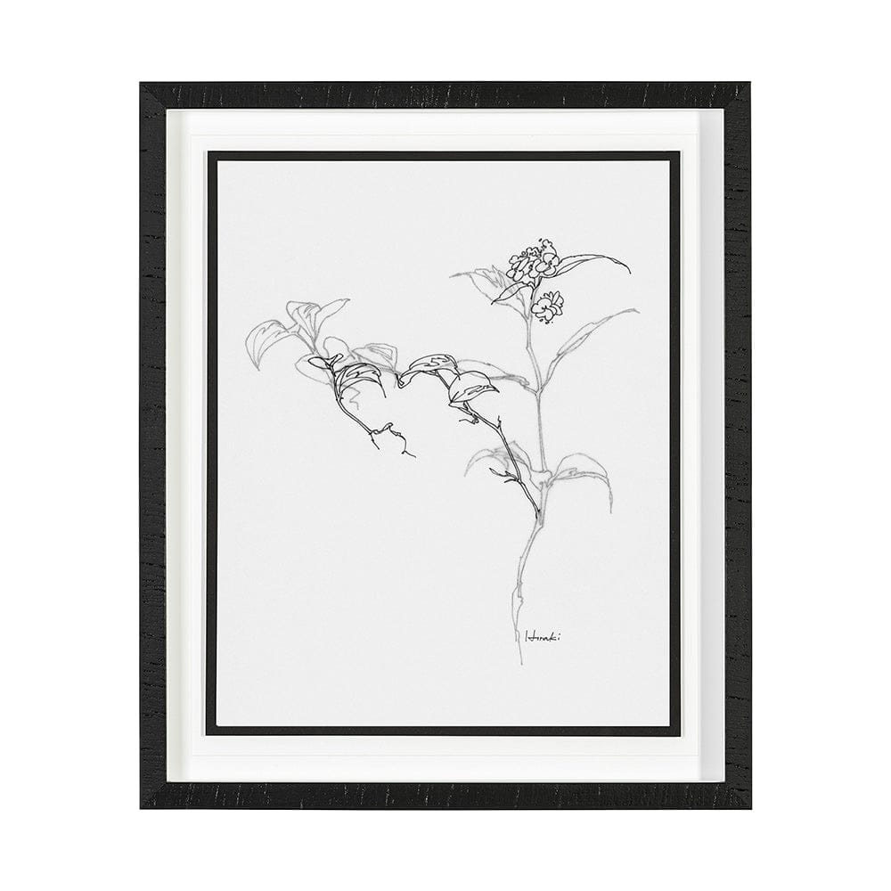 Mercana - Arrangement VI by Hiraki a Framed Art Print Matted under Glass - 13454 view 1