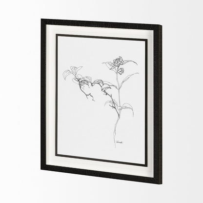 Mercana - Arrangement VI by Hiraki a Framed Art Print Matted under Glass - 13454 view 3