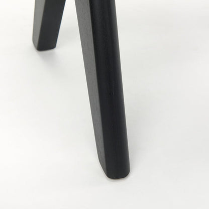 Mercana - Arvin 21.7L x 17.7W x 18.1H Black Wooden Stool - 70071 view 10