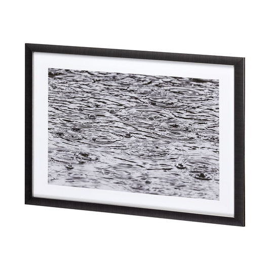Mercana - As Snow Melts by Nancy Crowell a Hand Embellished Textured Framed Art Print Matted under Glass - 12220 view 1