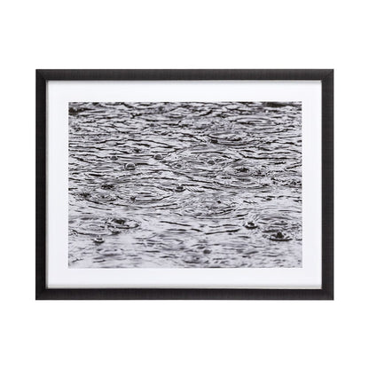 Mercana - As Snow Melts by Nancy Crowell a Hand Embellished Textured Framed Art Print Matted under Glass - 12220 view 2