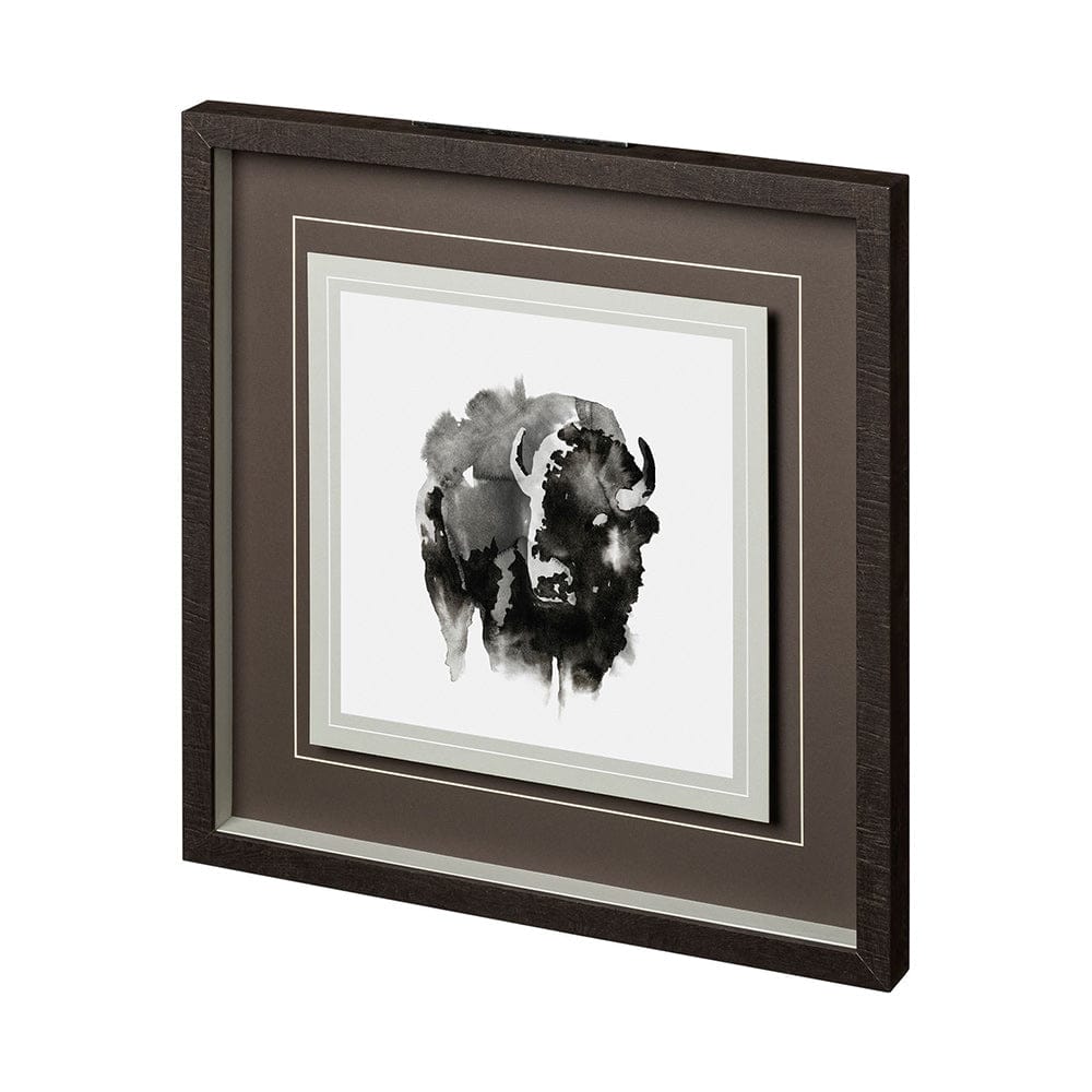 Mercana - Assam by Kristine Hegre a Hand Embellished Textured Framed Art Print Matted under Glass - 12495 view 1