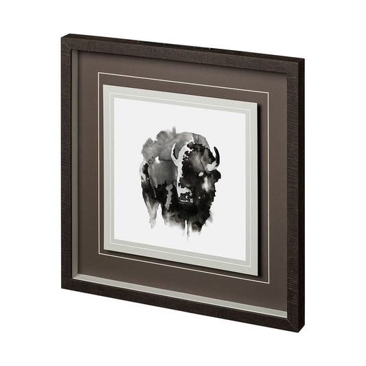 Mercana - Assam by Kristine Hegre a Hand Embellished Textured Framed Art Print Matted under Glass - 12495 view 1