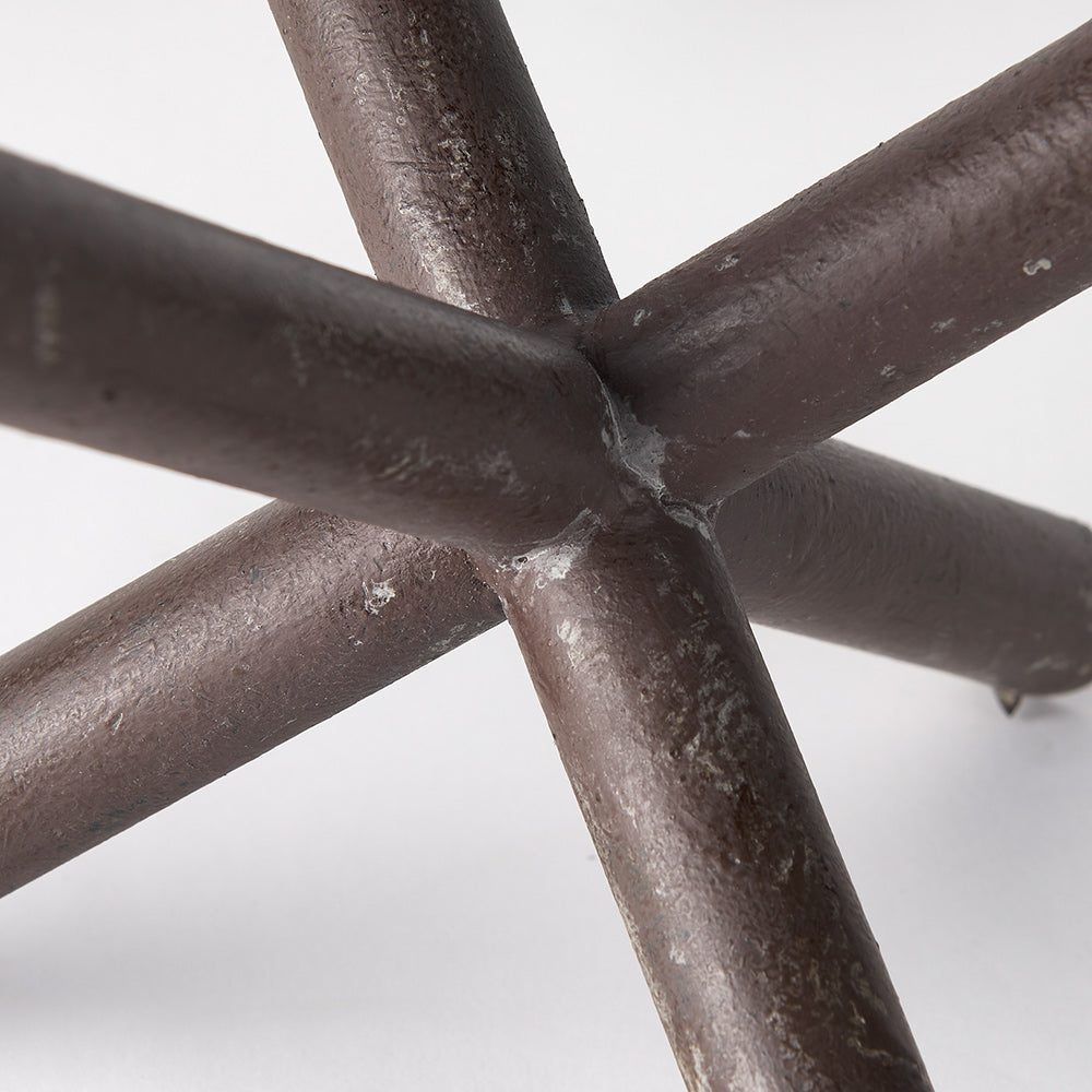 Mercana - Astericks I Large 10L x 10W Brown Metal Decor Object - 67200 view 5