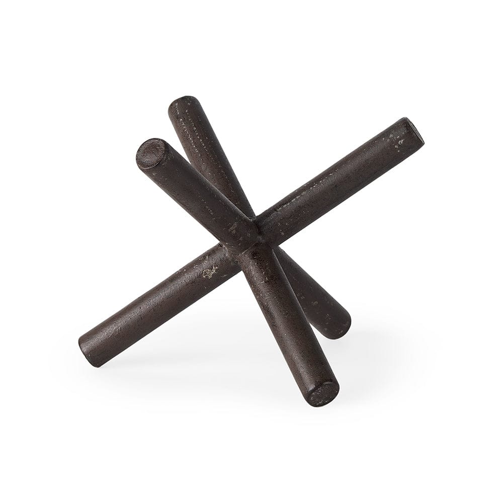 Mercana - Astericks II Medium 8L x 7W Brown Metal Decor Object - 67201 view 1