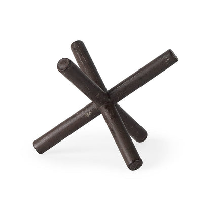 Mercana - Astericks II Medium 8L x 7W Brown Metal Decor Object - 67201 view 1