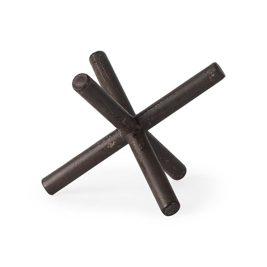 Mercana - Astericks II Medium 8L x 7W Brown Metal Decor Object - 67201 view 1