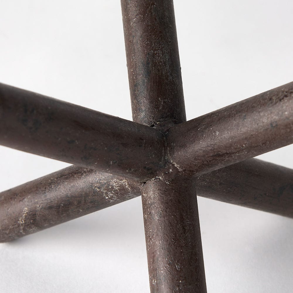 Mercana - Astericks III Small 6L x 6W Brown Metal Decor Object - 67202 view 7