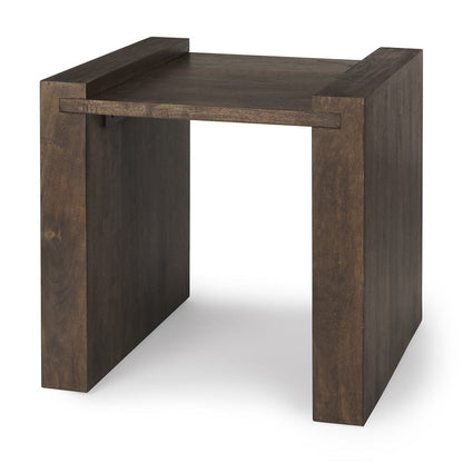 Mercana - Athelia Dark Brown Wood Accent Table - 70113 view 1