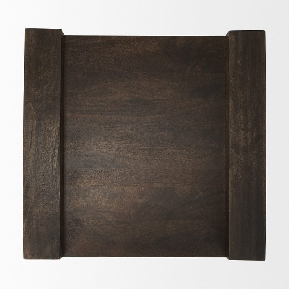 Mercana - Athelia Dark Brown Wood Accent Table - 70113 view 5