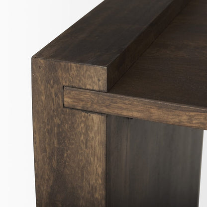 Mercana - Athelia Dark Brown Wood Accent Table - 70113 view 7