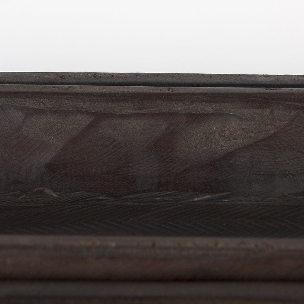 Mercana - Athena Extra Large Black-Brown Reclaimed Wood Trays (Set of 2) - 70150 view 7
